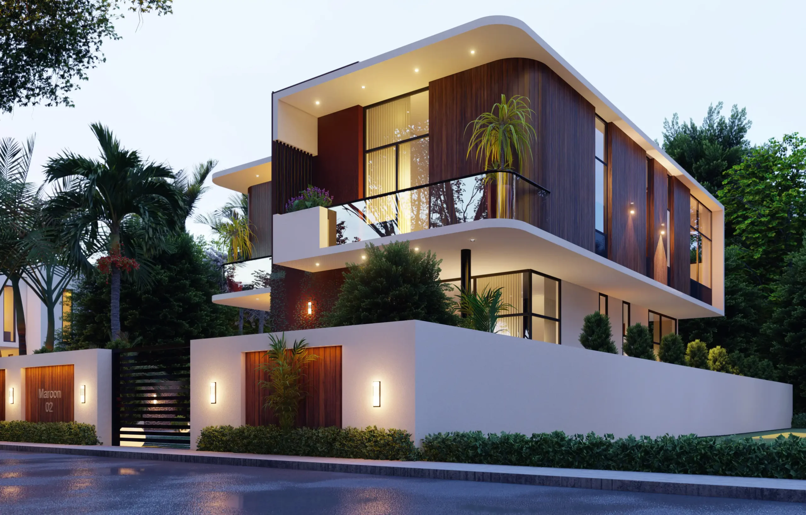 Villa Maroon